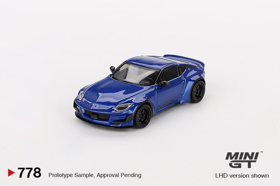 MiniGT - 778 - Nissan Z Pandem Seiran Blue